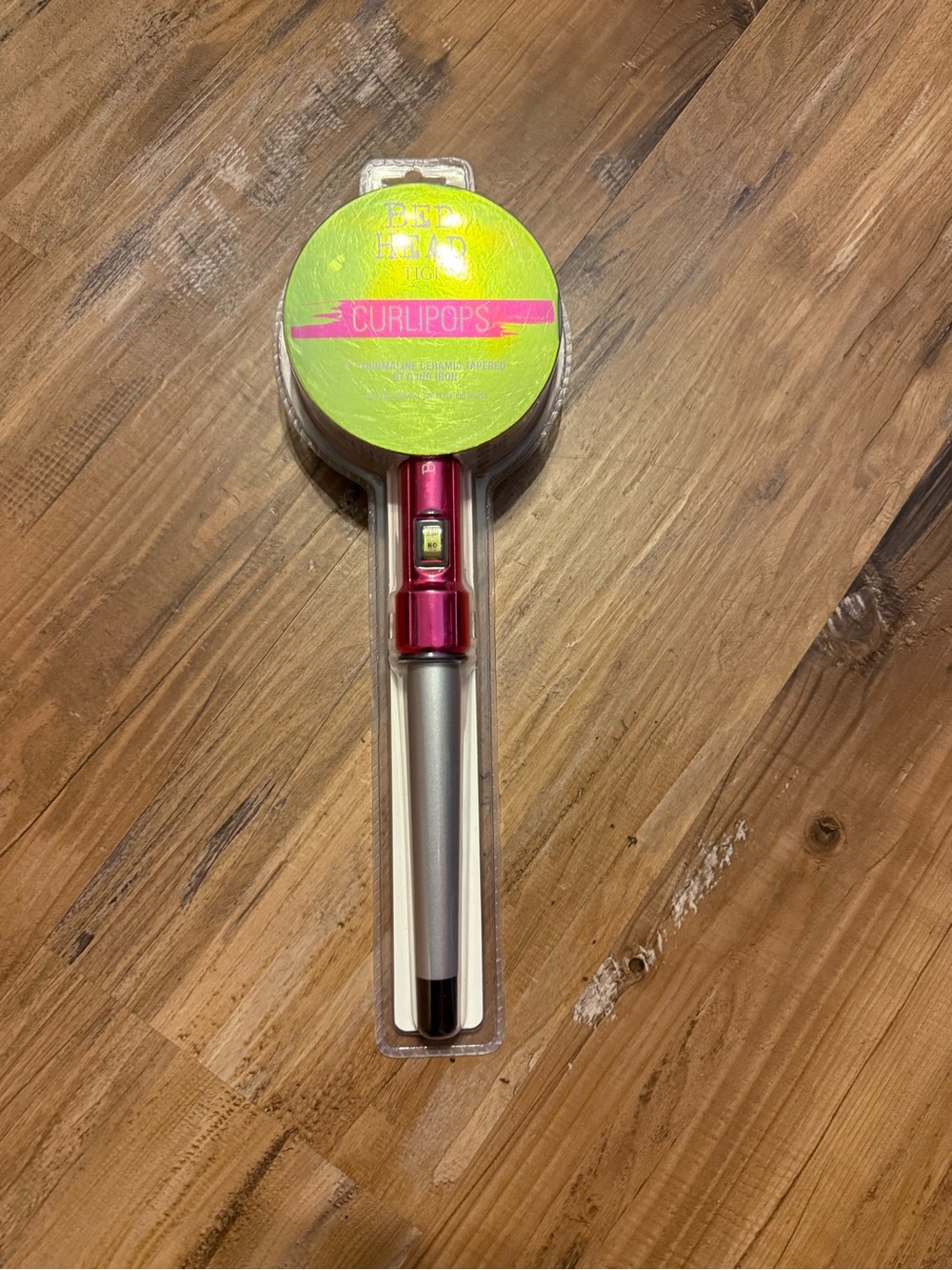Curlipops Hair Curler Wand in Pink and Silver